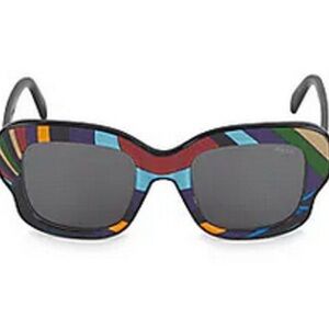 Emilio Pucci Multicolor Geometric Sunglasses